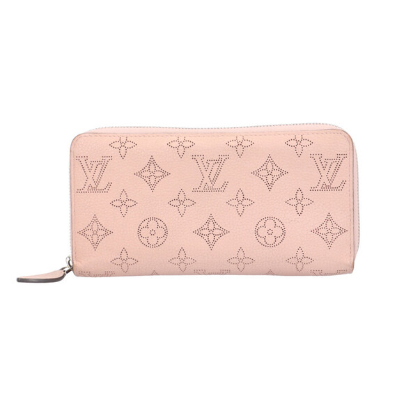 Pre-owned Louis Vuitton Zippy Wallet Mahina Long Wallet Monogram M61868 Wom...
